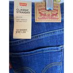 Levi's NWT Classic Straight Jeans 10 Short Denim Med Wash Sculpting High Rise Photo 3