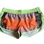 Hurley NWT! Green / Orange Patterned Athletic Shorts Size Large Photo 0