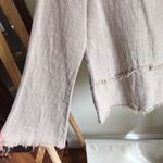 Verge Girl Jaggar Linen Fringe Top in Beige - 6 Photo 3