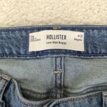 Hollister Y2K Low-rise Baggie Jeans Raw Hem Women's Size 14 Stretch Wide Leg Photo 6