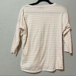 Patagonia  Peach Striped 3/4 Sleeve Tee Shirt Womens XS Top Blouse Casual Outdoor Photo 3