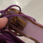 Topshop Boutique Passion Purple Ruffle Platform Heels Size 38 Photo 4
