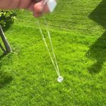 Sterling silver I love you to the moon and back necklace NWT 18in Photo 6