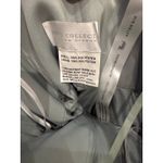 Dessy Collection Elia 3160 Sage Chiffon Ruffle Maxi Dress size 10 (new) Green Photo 4