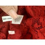 Victoria's Secret Vintage y2k  2001 Holiday Collection Lace Wrap Top Red Size M Photo 3