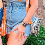 Celebrity Pink  Denim Romper Photo 0