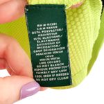 Ralph Lauren Lauren  Quarter Zip Pullover Lime Green Photo 4