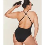 ANDIE Swim The Asbury Eco Nylon One Piece Swimsuit in Black L NWT Photo 4