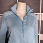 Lululemon Run: Swiftly Tech 1/2 Zip Heathered Blue Moon Size 12 Photo 16