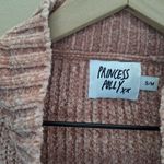 Princess Polly Cozy Pink Knit Sweater S/M Photo 4