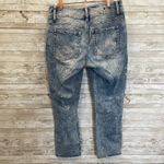 CAbi Womens 4 Jeans #5492 Cinch Skinny CARPENTER WASH Stretch Ankle Raw Photo 6