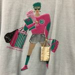 Vtg 80’s 90’s Dinamo Production shopping lady diva double lined sweatshirt‎ sz L Pink Size L Photo 2