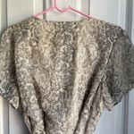 Abercrombie & Fitch  Elegant Snake Print Wrap Dress Photo 4