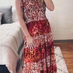 Abel the label NEW  ATL Orange Floral Maxi Dress XS Photo 0