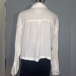 Aeropostale Women's Off White Button-Up Top woman’s medium EUC Photo 1