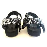 Arizona Love Trekky Black Bandana Summer Eco Conscious Platform Sandals 38 (7.5) Photo 4