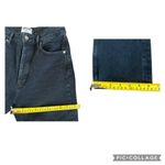 AGOLDE  Remy High Rise Straight Button Fly Jeans Satellite Dark Blue Black Sz 25 Photo 9
