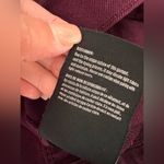 3x1 Oversized Classic Burgundy Denim Jacket Size S Photo 9