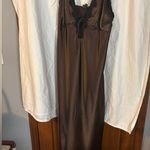 Wild Fable NWT  Women’s Lace Trim Satin Dress Photo 3