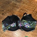 Victoria's Secret Victoria’s Secret purple yellow floral lace push-up sexy 38D bra Photo 1