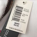 Kenneth Cole  Size Large Cinched Bandeau Bikini Swimsuit Top NWT New Photo 6