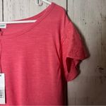 Thyme + Honey  Women’s Short Sleeve Crew Neck Blouse Sz S Photo 7