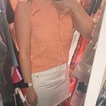 Koch Orange Check Augustus Top Photo 2