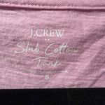 J.Crew Light Pink V-Neck Tank Top Slub Cotton NEW Size Small Photo 7