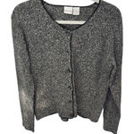 Cherokee  Cardigan‎ Sweater Womens Size S Button Front Knit Long Sleeve Gray Photo 0