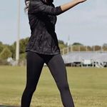 Yogalicious S Gray Black Camo Full Zip Track Jacket Women’s $98 Photo 3