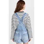 We The Free NWT Free People Ziggy Denim Shortsall “Follow Your Heart” Blue XL Photo 2