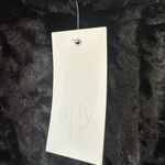 Ady P Black Faux Fur Pullover Sweater – Size L (NWT) Size L Photo 1