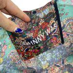Johnny Was NEW Reusable Shopper Tote Bag Foldable Paisley Floral Print Photo 5