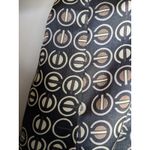 BCBGMAXAZRIA Shift Dress Women MOD ROUND PRINT Sleeveless Black Size Medium Photo 4