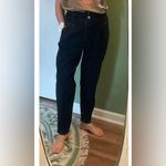 NWT VINTAGE AMERICA Jeans Pants Denim Paperbag Waist 80s Retro Size 12 Blue Photo 10