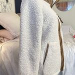 Abercrombie & Fitch  Soft Women's White Full Zip Sherpa Fleece Jacket Sz XS Photo 2