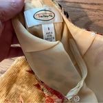 Talbots  Women's Gold and Red Skirt Size 8. Fully lined Photo 2