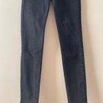 ZARA  Women’s High Waisted Faded Black Denim Skinny Jeans Size 4 Photo 4