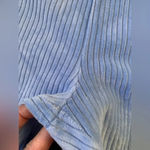 Aerie  Ribbed Sweat Pants Flare Yoga Pants Lounge Pants Comfy Light Blue Size M Photo 4