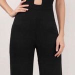 Tobi Keyhole Black Jumpsuit  Photo 0