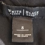 White House | Black Market Black Floral Print Pencil Skirt Size 8 Photo 7