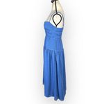 La Maison Talulah Sorrento Midi Dress Women's XS Blue Polka Dot Strappy A Photo 3