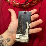 Ever Pretty NWT  Red One Shoulder Rhinestone Accent Tunic Top Size US 4 Photo 3