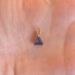 Gold Triangle Charm Photo 0