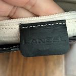 LANCEL Paris black leather purse made in France Photo 7