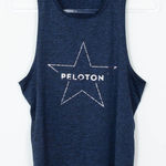 Peloton  Silver‎ Star Logo Sleeveless Tank Top Womens Size Medium Photo 0