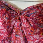 Ralph Lauren Lauren Red Paisley Swimsuit Size 10 Photo 2