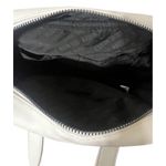 Steve Madden Backpack Purse Embossed Logo White Adjustable Straps Photo 7