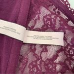 Victoria's Secret ‎ Lace Bralette Plum Large Romantic Intimates Photo 4