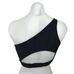 Booty By Brabants Women's Black Sleeveless Lounge One Shoulder Crop Top Size S Photo 1